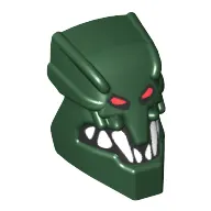 Minifig Head Special, Piraka Zaktan with Eyes and Teeth Print