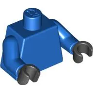 Torso, Blue Arms, Black Hands [Plain]