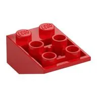 Brick Sloped Inverted 33° 3 x 2, Connections between Studs, Ovoid Bottom Pin
