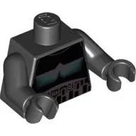 Torso Armor Shadow Trooper Print, Long Line on Back, Black Arms and Hands