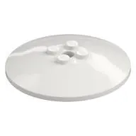 Dish 6 x 6 Inverted (Radar) with Solid Studs