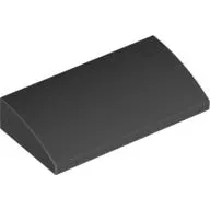 Brick Curved 2 x 4 x 2/3 No Studs [No Bottom Tubes]
