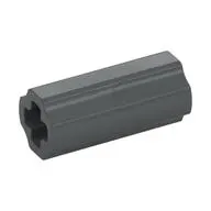 Technic Axle Connector Smooth [with x Hole + Orientation]