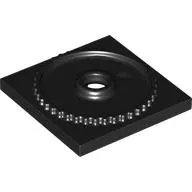 Turntable 4 x 4 Square Base, Locking
