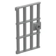 Door 1 x 4 x 6 Barred with Stud Handle
