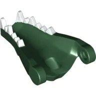 Creature Body Part, Dragon Head Lower Jaw with White Teeth Print