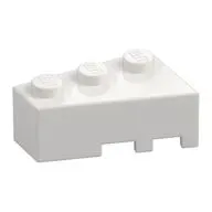 Brick Wedged, Angled 3 x 2 Left