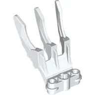 Large Figure Weapon, Claw, Triple, Small with Axle Hole