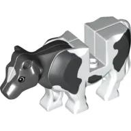 Animal, Cow with Black Spots Print