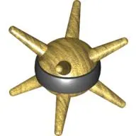 Large Figure Weapon Spiked Ball, Thornax Fruit with Black Band