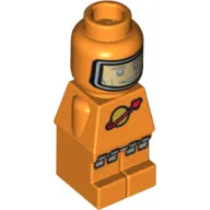 Microfig Lunar Command Orange