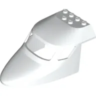 Aircraft Fuselage Curved Forward 6 x 10 Top