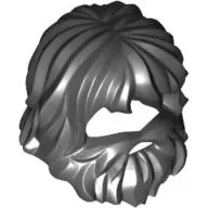 Hair with Beard and Mouth Hole