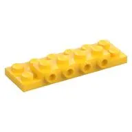 Plate Special 2 x 6 x 2/3 with 4 Studs on Side, 1 Support Wall on Bottom