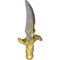 Weapon Dagger with Pearl Light Gray Blade