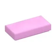 Tile 1 x 2 with Groove