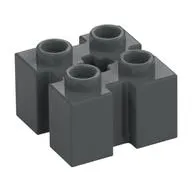 Brick Special 2 x 2 with Grooves and Axle Hole
