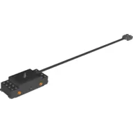 Motor, Train Base, RC Train with PF Cable, Orange Wheel Holders