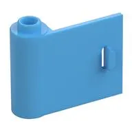 Door 1 x 3 x 2 Left - Open Between Top and Bottom Hinge