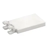 Tile Special 2 x 3 with 2 Clips [Thick Open O Clips]