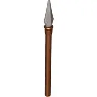 Weapon Pike / Spear Elaborate with Pearl Light Gray Tip