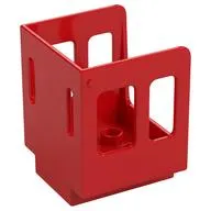 Duplo Train Cabin 3 x 3 x 3 1/2 Large Side Windows [Plain]