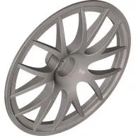 Wheel Cover 7 Spoke with Axle Hole - 56mm D. [Fits 44772]