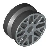 Wheel 11 x 6 with Eight 'Y' Spokes and Silver Outline