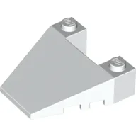 Brick Wedged, Sloped 4 x 4 Taper, with Stud Notches