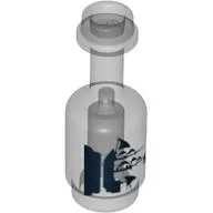 Equipment Bottle with Black Sailing Ship Print