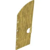 Duplo Door 1 x 3 1/2 x 6 2/3 with Curved Top and Open Handle - Castle