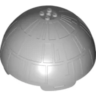 Dome Hemisphere 11 x 11 with 2 x 2 Studs on Top, Death Star Half