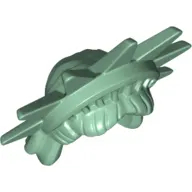 Hair and Headdress, Spiked Tiara (Lady Liberty) - Rubber