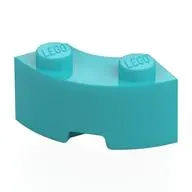 Brick Round Corner 2 x 2 Macaroni with Stud Notch and Reinforced Underside [New Style]