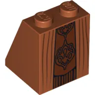 Brick Sloped 65° 2 x 2 x 2 with Bottom Tube and Neimoidian Viceroy Robe Print