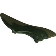 Animal Body Part, Dinosaur, Pteranodon Wing, Right with Marbled Olive Green Pattern