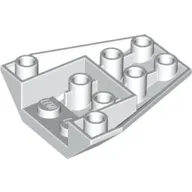 Brick Wedged, Sloped Inverted 4 x 4 Triple [2 Connections between Front Studs]