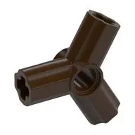 Technic Axle and Pin Connector Angled Triple [120° Offset]