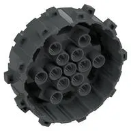 Wheel Hard Plastic with Small Cleats