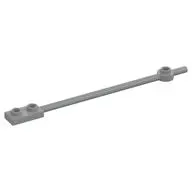 Bar 1 x 12 with 1 x 2 Plate End with Hollow Studs and 1 x 1 Round Plate End