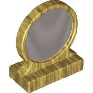 Duplo Mirror with Silver Print