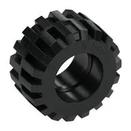 Tyre 21 x 12 with Offset Tread Small Wide