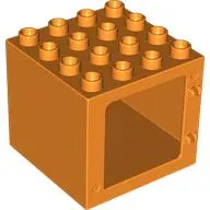 Duplo Building Door Frame 4 x 4 x 3