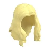 Hair Long Wavy with Centre Part