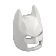 Mask, Batman Cowl, Black Zebra Stripes print