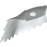 Neckwear Cape, Serrated Edges