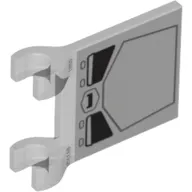 Flag 2 x 2 [Thick Clips] with AT-ST Print [4486 / 9679]
