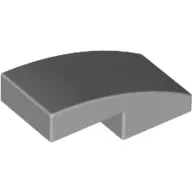 Brick Curved 2 x 1 No Studs [1/2 Bow]