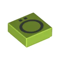 Tile 1 x 1 with Letter Ö Print