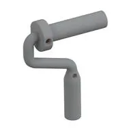Equipment Paint Roller Brush Handle Edge On Handle